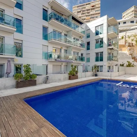 Apartment Poniente On The For 6 Benidorm